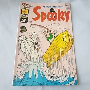 Spooky Comic Book Harvey Comics The Tuff Little Ghost February No. 96 Vintage fn